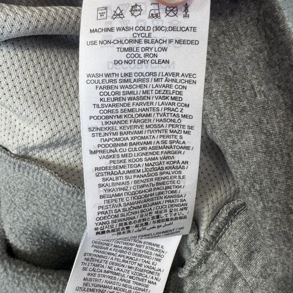 Nike Philadelphia Eagles Hoodie Fan Gear Womens Large NFL Football Pullover Gray